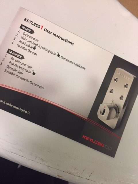 New locks
